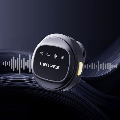 Lenyes LM204-TC Type-C Şarj Portlu Akıllı Gürültü Engelleyicili Type-C Bağlantılı Kablosuz Yaka Mikrofonu