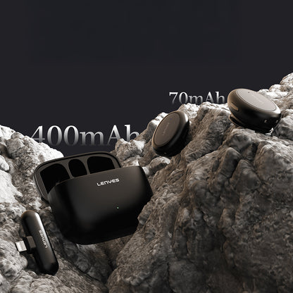 Lenyes LM211-L Yapay Zeka Destekli Lightning Portlu Kablosuz Yaka Mikrofonu