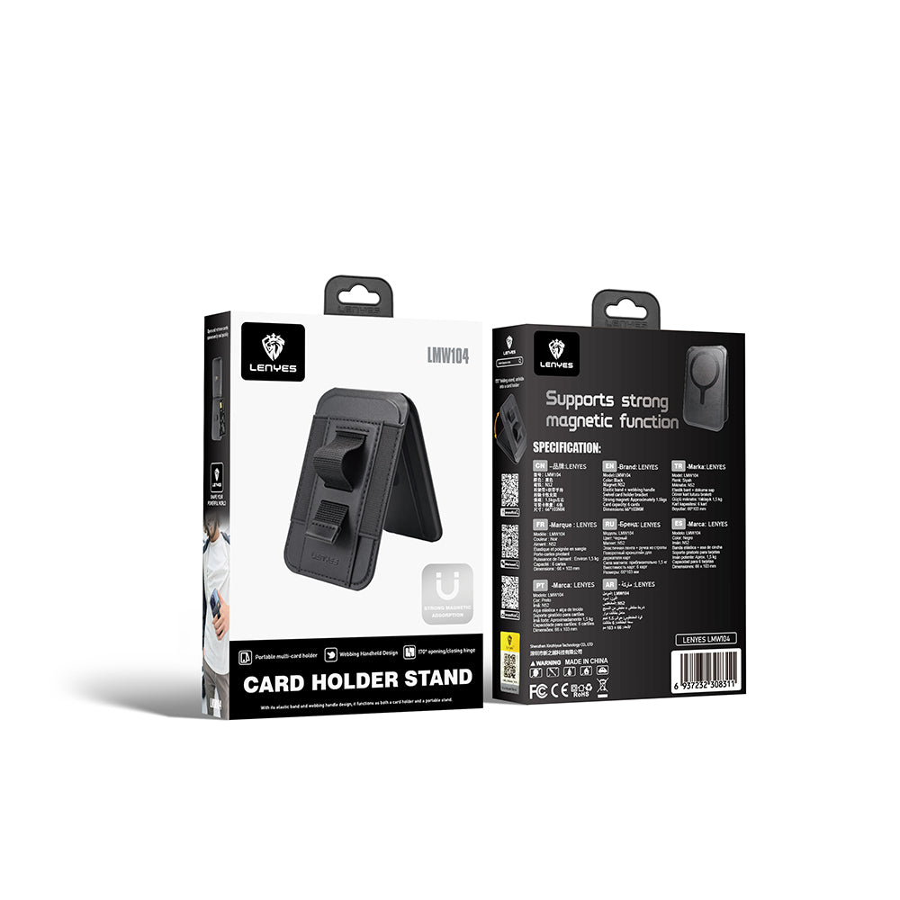 Lenyes LMW104 Magnetik Standlı Kartlık