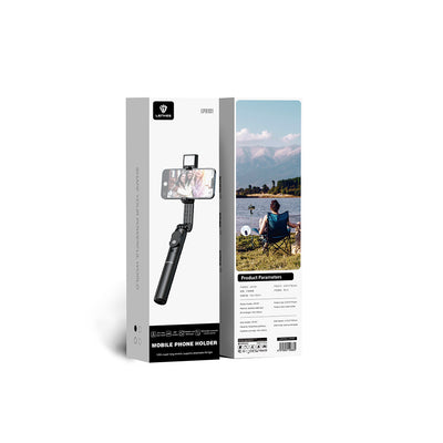 Lenyes LPH101 Canlı Yayın Dolgu Işıklı Tripod ve Selfie Çubuğu Siyah