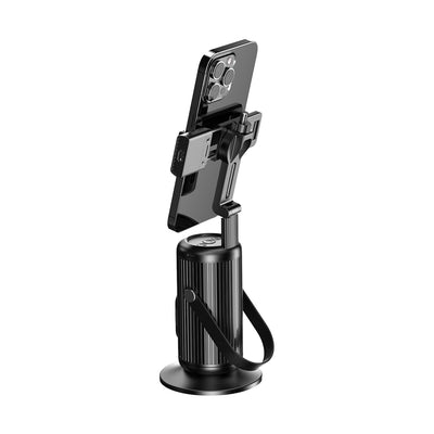Lenyes LPH106 360° Dönebilen Akıllı Yüz Tanıma Takip Özellikli Magnetik Gimbal Sabitleyici Stand Siyah