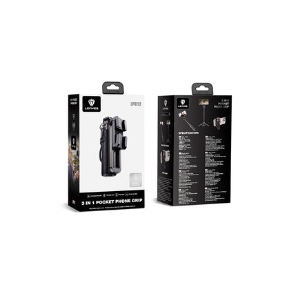 Lenyes LPH112 Dolgu Işıklı 360 Derece Dönebilen 3in1 Selfie Çubuğu ve Tripod