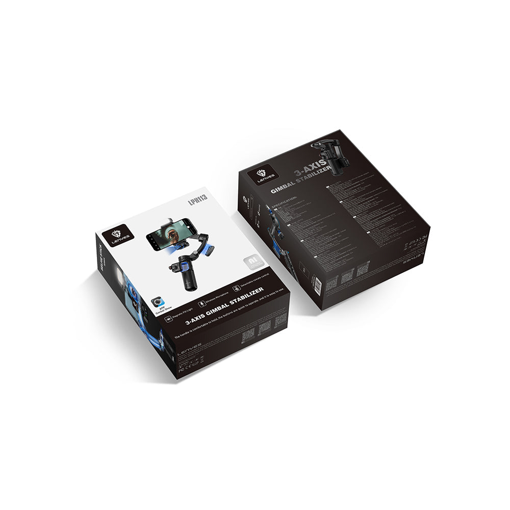 Lenyes LPH113 3 Eksenli Gimbal Sabitleyici Akıllı Stabilizatör