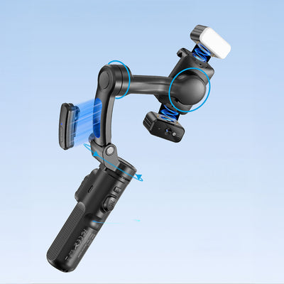 Lenyes LPH113 3 Eksenli Gimbal Sabitleyici Akıllı Stabilizatör Siyah