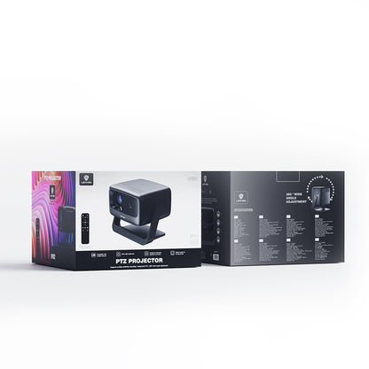 Lenyes LPR02 4.45” LCD 360 Derece Dönebilen Otomatik Netleme Özellikli Projektör Yansıtma Cihazı