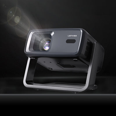 Lenyes LPR03 2.69 inç LCD 200 ANSI Lümen PTZ Projektör Yansıtma Cihazı Siyah