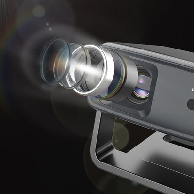 Lenyes LPR03 2.69 inç LCD 200 ANSI Lümen PTZ Projektör Yansıtma Cihazı Siyah