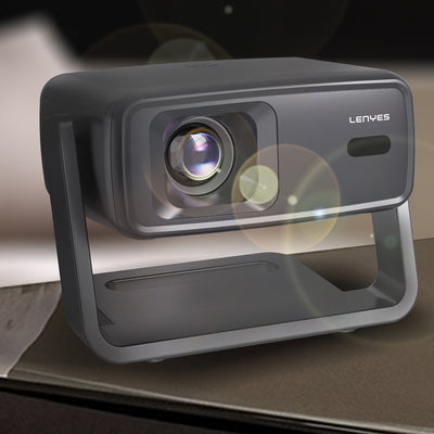 Lenyes LPR03 2.69 inç LCD 200 ANSI Lümen PTZ Projektör Yansıtma Cihazı Siyah