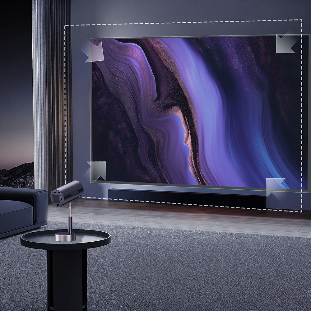 Lenyes LPR05 2.69 inç LCD 200 ANSI Lümen Projektör Yansıtma Cihazı Siyah