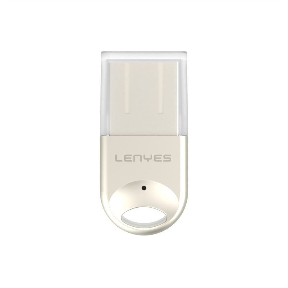 Lenyes LR202 USB Bluetooth 5.1 Wireless Transmitter Adaptör Gümüş