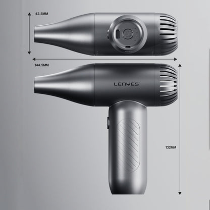 Lenyes LTF02 Dijital LED Göstergeli 4 Kademeli Çok Fonksiyonlu Turbo El Fanı