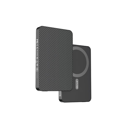 Lenyes P32 M-safe Şarj Özellikli Aramid Fiber Powerbank 15W 5000mAh