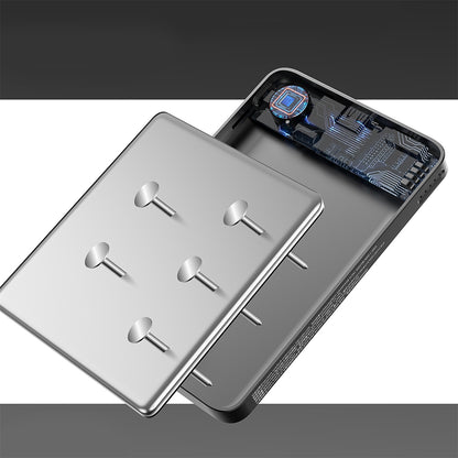 Lenyes PW0008D PD 20W LED Ekranlı Yapay Zeka Destekli Ultra İnce Wireless Powerbank 15W 5000mAh