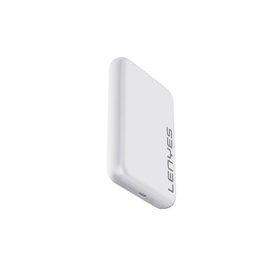 Lenyes PW139D PD 20W Ultra İnce Hızlı Şarj Özellikli Wireless Powerbank 15W 10000mAh Siyah
