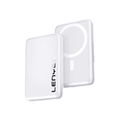 Lenyes PW139D PD 20W Ultra İnce Hızlı Şarj Özellikli Wireless Powerbank 15W 10000mAh