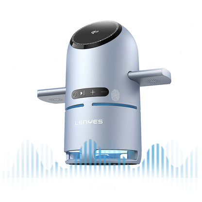 Lenyes PW321 Qi2 Şarj Teknolojili Bluetooth Speaker Hoparlör Özellikli Telefon&Akıllı Saat&Kulaklık 15W 4in1 Kablosuz Şarj Standı