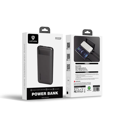 Lenyes PX133P Led Işık Göstergeli Taşınabilir Powerbank 10W 10000mAh