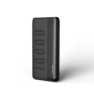 Lenyes PX135P Led Işık Göstergeli Taşınabilir Powerbank 10W 10000mAh Siyah