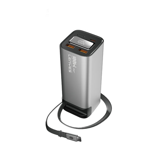 Lenyes PX2001D Hızlı Şarj Özellikli Dijital LED Göstergeli Taşınabilir Powerbank 100W 20000mAh