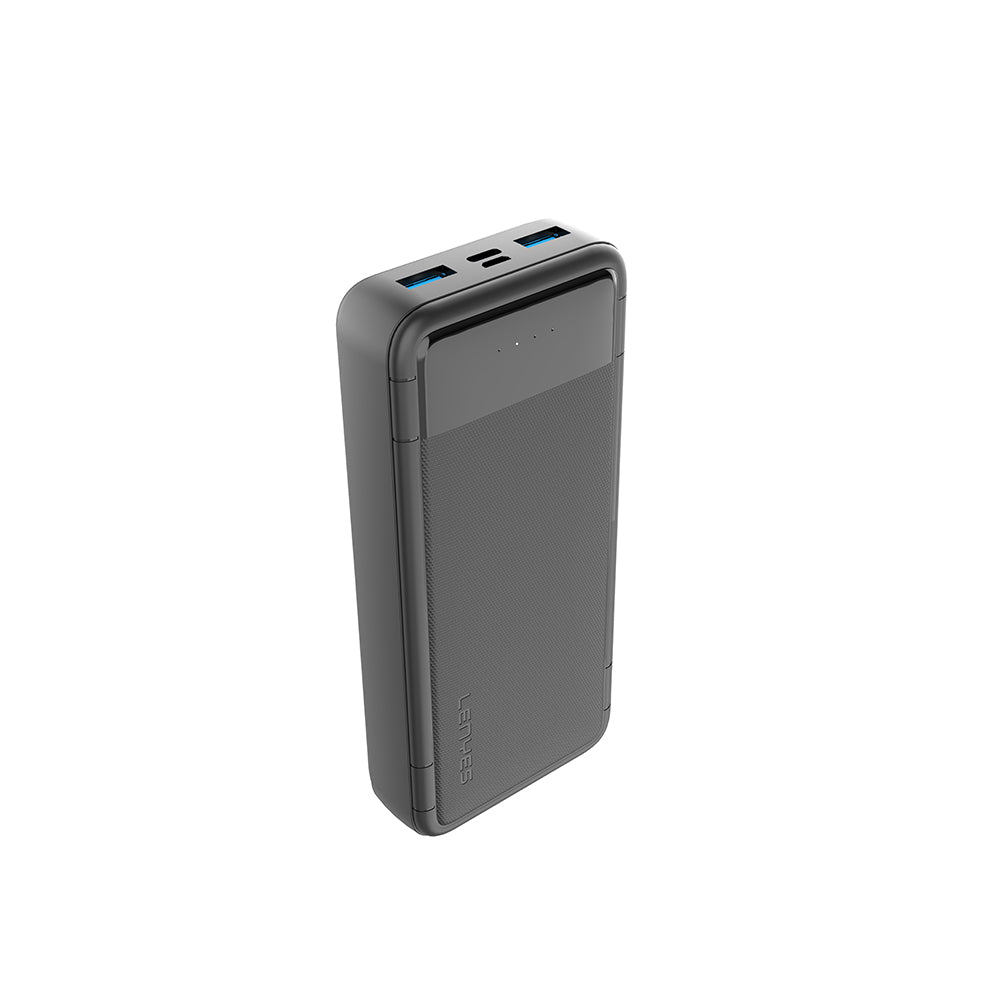 Lenyes PX233P Led Işık Göstergeli Taşınabilir Powerbank 10W 20000mAh Siyah
