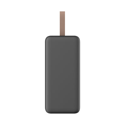 Lenyes PX387D LED Göstergeli Taşınabilir Mini Powerbank 22.5W 30.000mAh Siyah