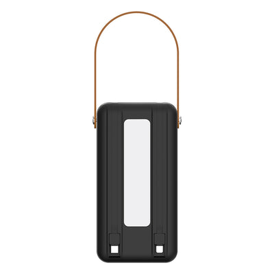 Lenyes PX691D LED Göstergeli Taşınabilir Askılı Powerbank 22.5W 60.000mAh Siyah