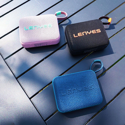 Lenyes S216 Su Geçirmez Özellikli RGB Işıklı Askılı Mini Bluetooth Speaker Hoparlör v5.3