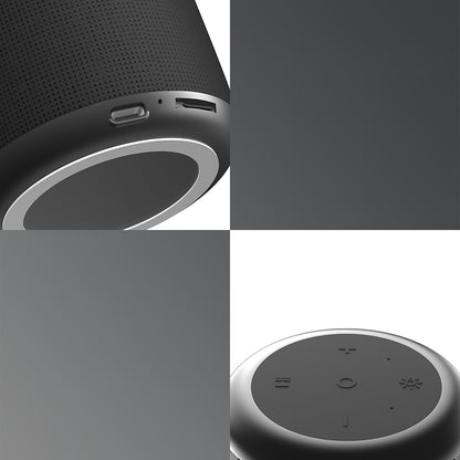 Lenyes S217 RGB Işıklı Karaoke Mikrofonlu Bluetooth Speaker Hoparlör v5.3