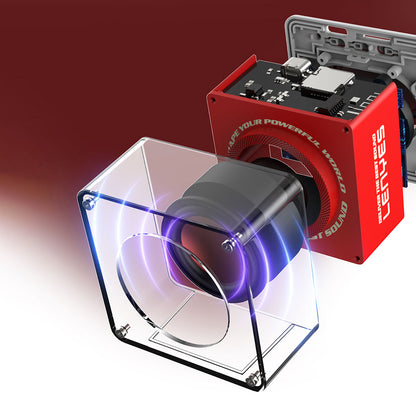 Lenyes S222 Mini TWS Kablosuz Bluetooth Hoparlör v5.3 5W