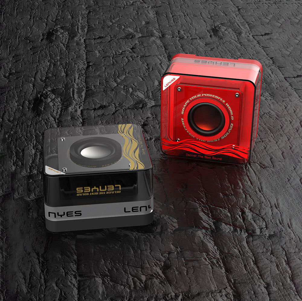 Lenyes S222 Mini TWS Kablosuz Bluetooth Hoparlör v5.3 5W