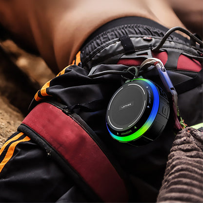 Lenyes S223 RGB Işıklı Askı Aparatlı Mini Bluetooth Speaker Hoparlör v5.3