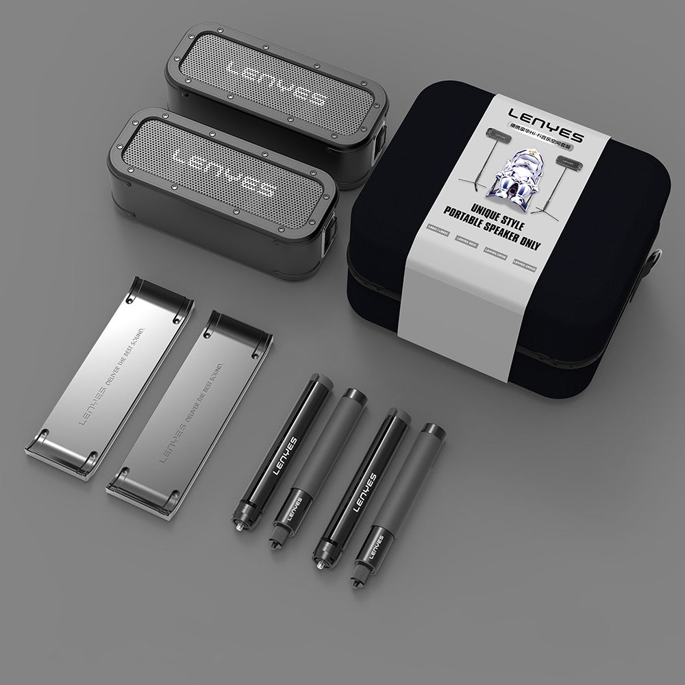 Lenyes S822 Powerbank Özellikli TWS Bluetooth Speaker Hoparlör v5.0