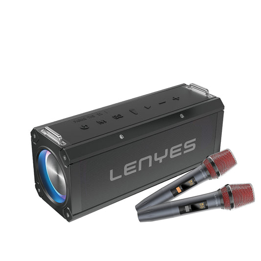 Lenyes S828 RGB Led Işıklı TWS Bluetooth Speaker Hoparlör v5.0