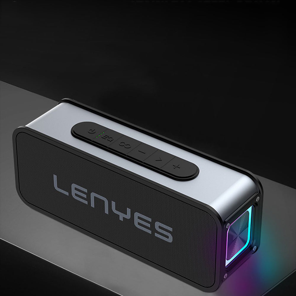 Lenyes S856 RGB Işıklı Mikrofonlu Bluetooth Speaker Hoparlör v5.0