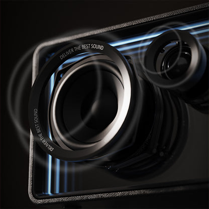 Lenyes S862 Su Geçirmez Mikrofonlu Çoklu Giriş Karaoke Bluetooth Hoparlör v5.3 120W