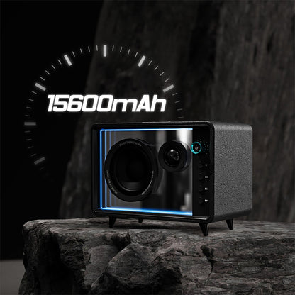 Lenyes S862 Su Geçirmez Mikrofonlu Çoklu Giriş Karaoke Bluetooth Hoparlör v5.3 120W