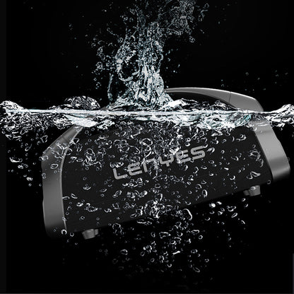 Lenyes S873 RGB Işıklı Taşınabilir Kumandalı&Mikrofonlu TWS Bluetooth Speaker Hoparlör v5.3