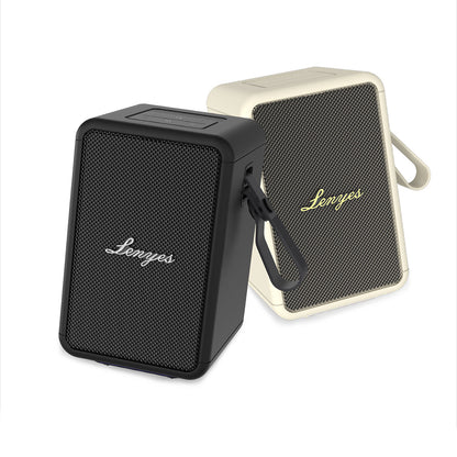 Lenyes S874 Su Geçirmez Özellikli RGB Işıklı Askılı Taşınabilir TWS Bluetooth Hoparlör v5.3