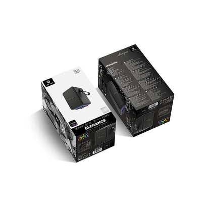 Lenyes S874 Su Geçirmez Özellikli RGB Işıklı Askılı Taşınabilir TWS Bluetooth Hoparlör v5.3