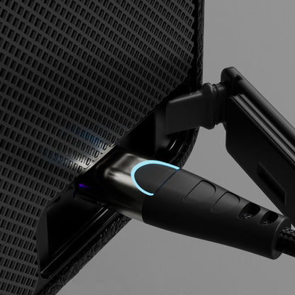 Lenyes S876 Supreme Serisi RGB Işıklı Taşınabilir Su Geçirmez TWS Bluetooth Hoparlör v5.3 45W