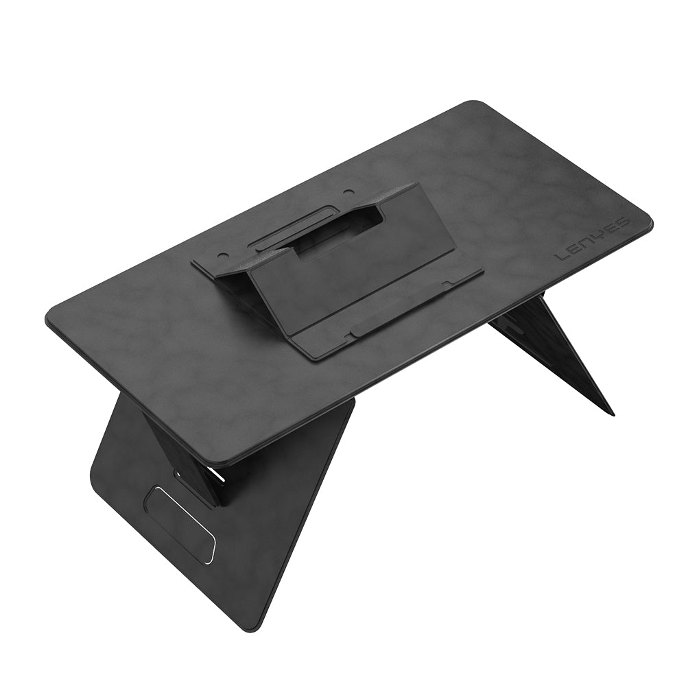 Lenyes SDA230 Pro Katlanabilir Taşınabilir Portatif Masa ve Tablet Standı Siyah