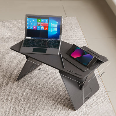 Lenyes SDA230 Pro Katlanabilir Taşınabilir Portatif Masa ve Tablet Standı Siyah