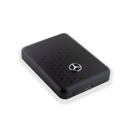 Mercedes Benz Led Işıklı Göstergeli M-safe Magnetik Orjinal Lisanslı Powerbank 5000 Mah