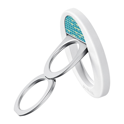 Pitaka Aramid Fiber Glints of Gold Serisi MagEZ Grip 3 Magnetik Ring Stand Telefon Tutucu