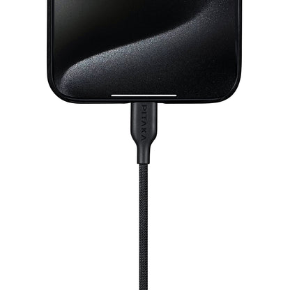 Pitaka Flex Braided Örgülü Tasarımlı Type-C to Type-C PD Data ve Şarj Kablosu 60W 1.2M