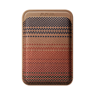 Pitaka Magnetic Woven Serisi Aramid Fiber Magnetik Kartlık Mavi