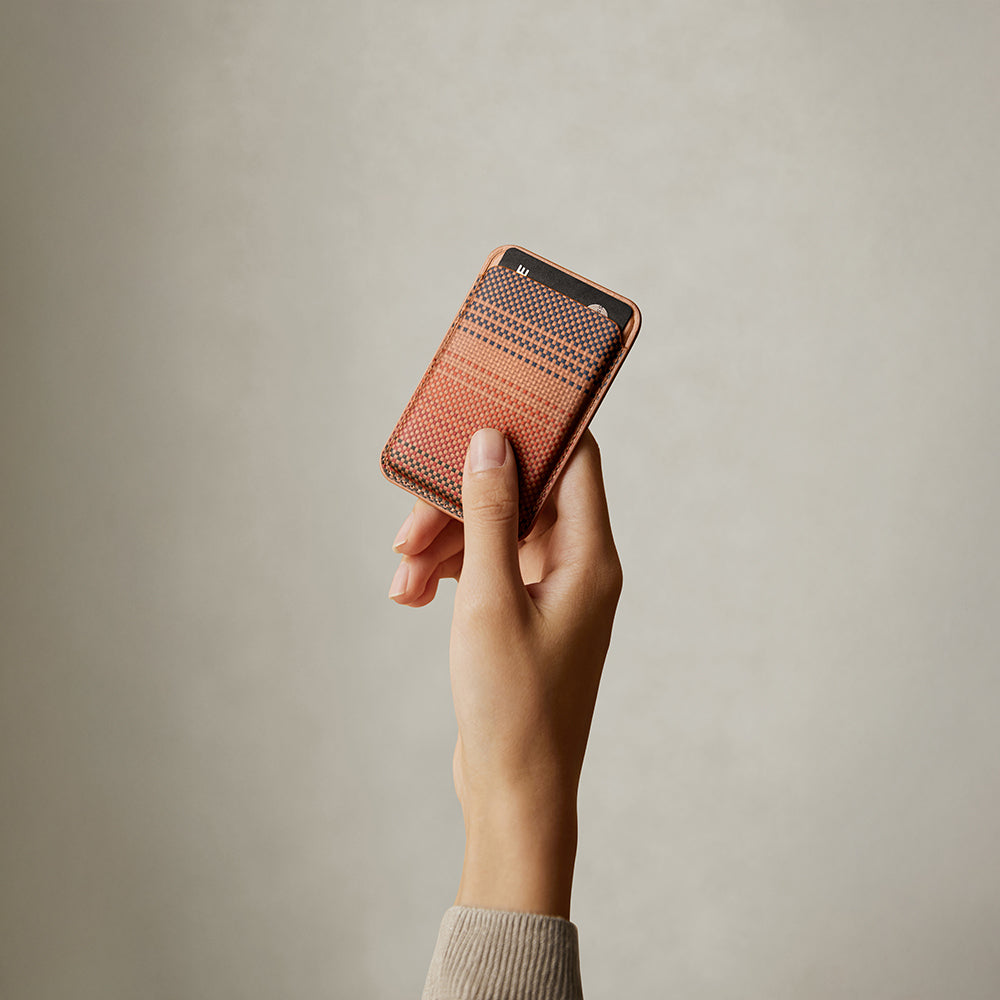 Pitaka Magnetic Woven Serisi Aramid Fiber Magnetik Kartlık