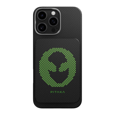 Pitaka Tactile Woven Qi2 Şarj Teknolojili Aramid Fiber M-Safe Powerbank 15W 5000mAh Kahverengi