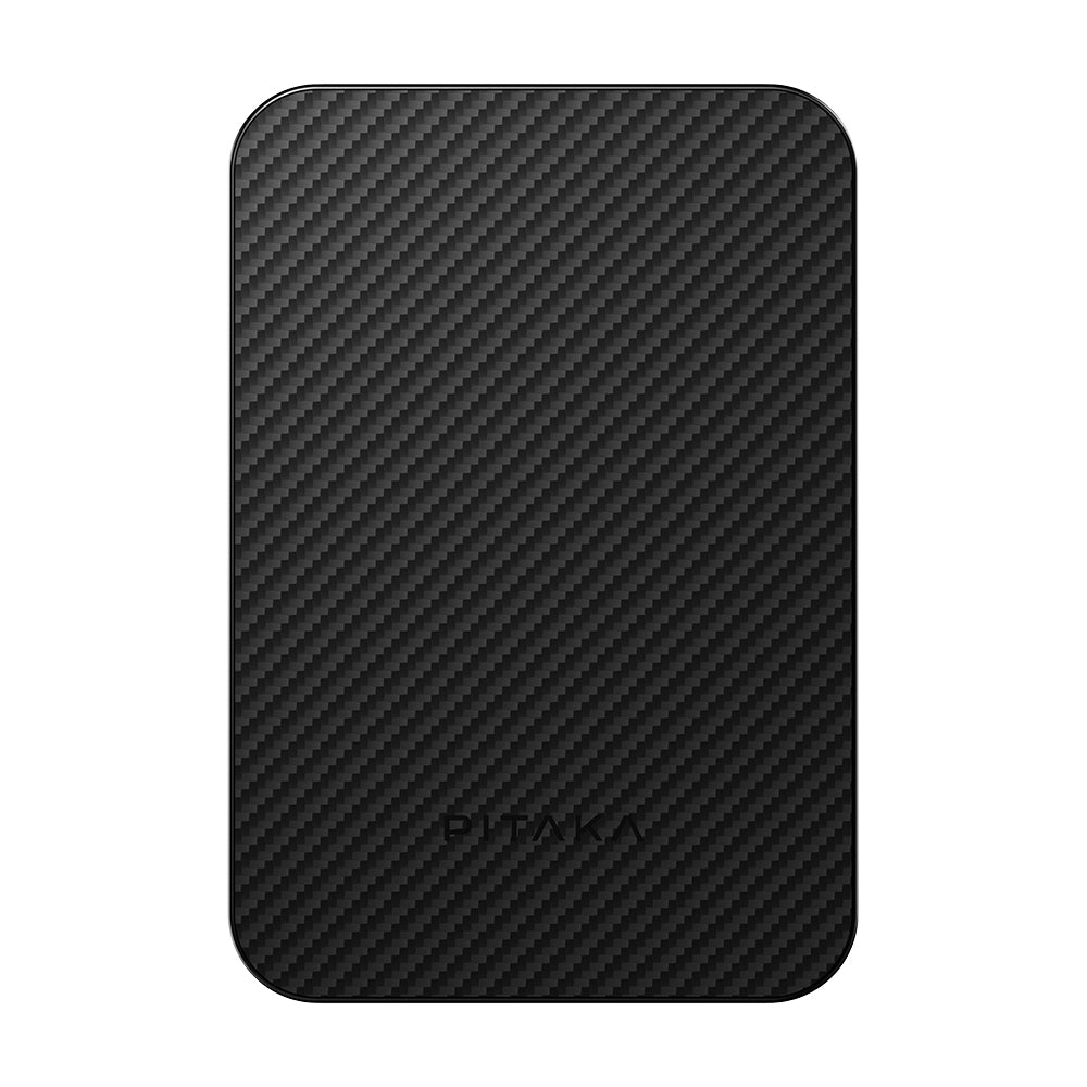 Pitaka Tactile Woven Qi2 Şarj Teknolojili Aramid Fiber M-Safe Powerbank 15W 5000mAh Kahverengi