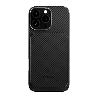 Pitaka Tactile Woven Qi2 Şarj Teknolojili Aramid Fiber M-Safe Powerbank 15W 5000mAh Kahverengi